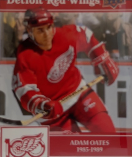 2025-26 Upper Deck Detroit Red Wings Centennial #99 Adam Oates — front