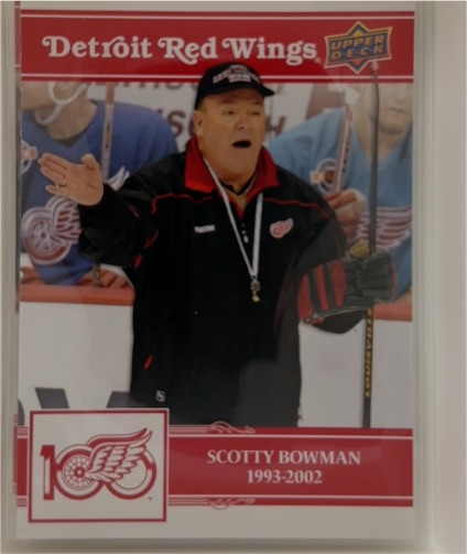 2025-26 Upper Deck Detroit Red Wings Centennial #43 Scotty Bowman — front