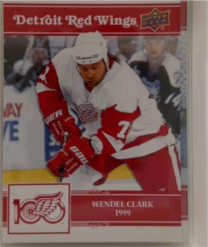 2025-26 Upper Deck Detroit Red Wings Centennial #45 Wendel Clark — front