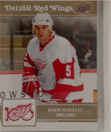 2025-26 Upper Deck Detroit Red Wings Centennial #7 Jason Woolley — front