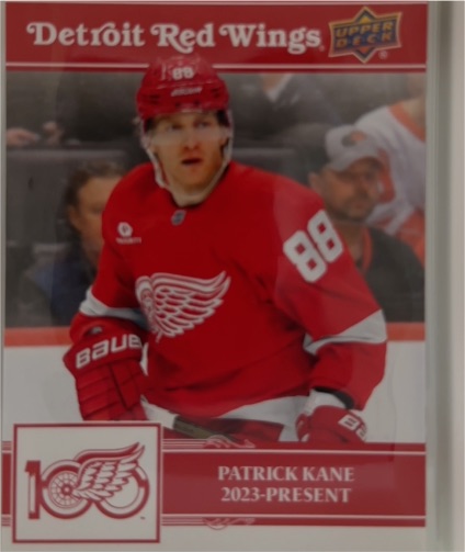 2025-26 Upper Deck Detroit Red Wings Centennial #4 Patrick Kane — front