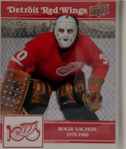 2025-26 Upper Deck Detroit Red Wings Centennial #5 Rogie Vachon — front