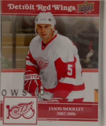 2025-26 Upper Deck Detroit Red Wings Centennial #7 Jason Woolley — front