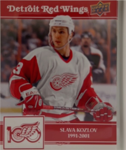 2025-26 Upper Deck Detroit Red Wings Centennial #8 Slava Kozlov — front