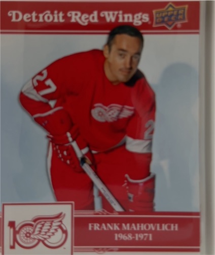 2025-26 Upper Deck Detroit Red Wings Centennial #13 Frank Mahovlich — front
