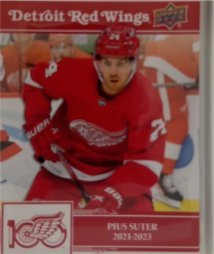 2021-22 Upper Deck #563 Pius Suter — front