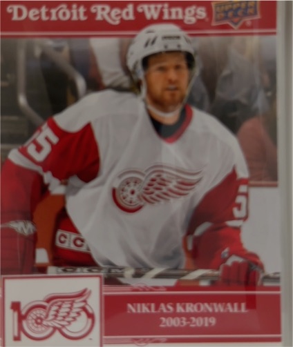 2018-19 Upper Deck Hockey Base #319 Niklas Kronwall — front