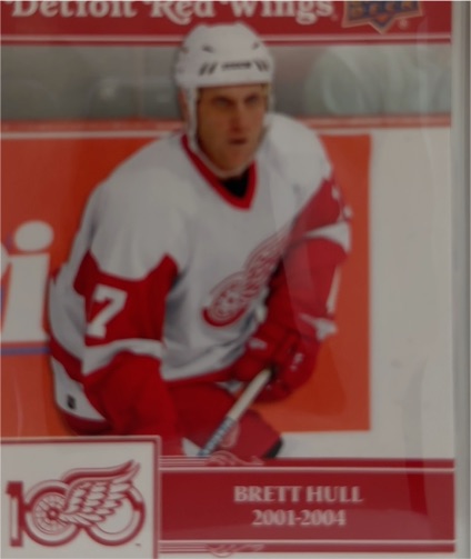 2025-26 Upper Deck Detroit Red Wings Centennial #27 Brett Hull — front