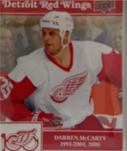 2025-26 Upper Deck Detroit Red Wings Centennial #28 Darren McCarty — front