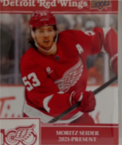 2021-22 Upper Deck Star Rookies #18 Moritz Seider — front
