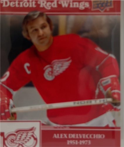 2025-26 Upper Deck Detroit Red Wings Centennial #32 Alex Delvecchio — front