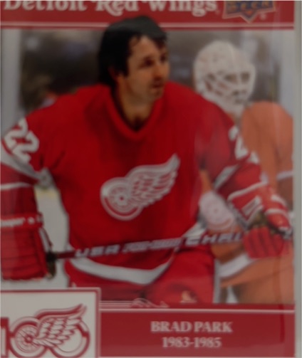 2025-26 Upper Deck Detroit Red Wings Centennial #34 Brad Park — front