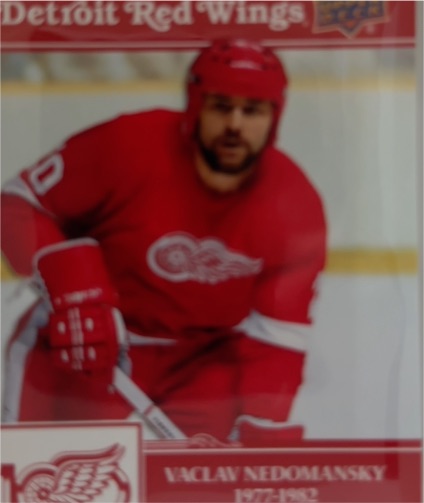 2025-26 Upper Deck Detroit Red Wings Centennial #37 Vaclav Nedomansky — front