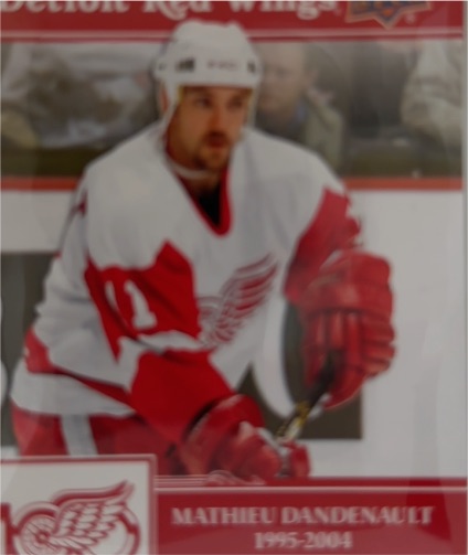 2025-26 Upper Deck Detroit Red Wings Centennial #40 Mathieu Dandenault — front