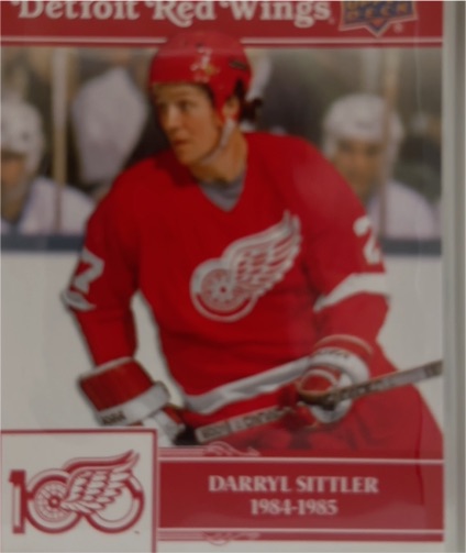 2025-26 Upper Deck Detroit Red Wings Centennial #23 Darryl Sittler — front
