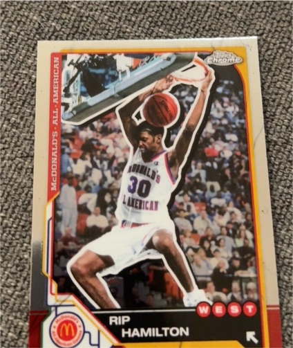 2025 Topps Chrome McDonald's All American #81 Rip Hamilton — front