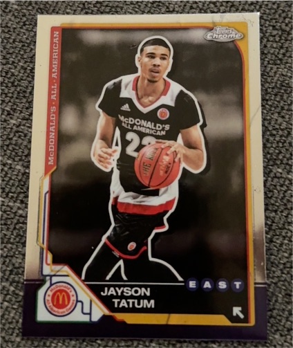 2025 Topps Chrome McDonald's All American #78 Jayson Tatum — front