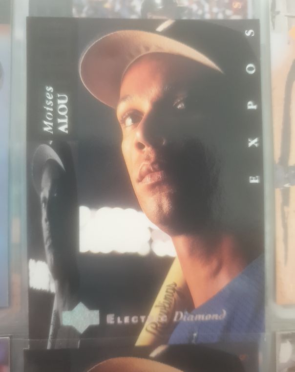 1994 Upper Deck #351 Moises Alou Electric Diamond — front