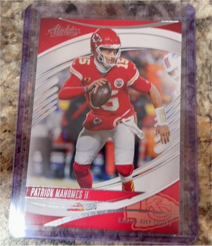 2025 Panini Absolute #53 Patrick Mahomes II — front