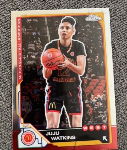 2025 Topps Chrome McDonald's All American #84 Juju Watkins — front