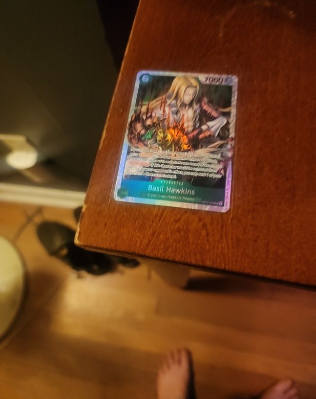 2024 One Piece TCG OP07-029 Basil Hawkins — front