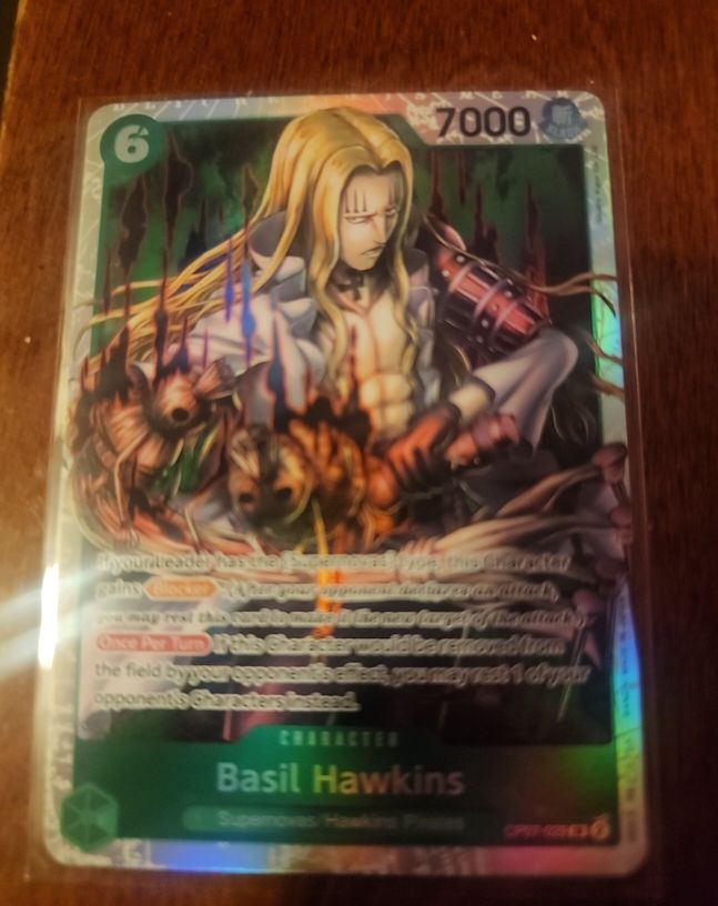 One Piece Card Game 2024 OP07-029 Basil Hawkins — front