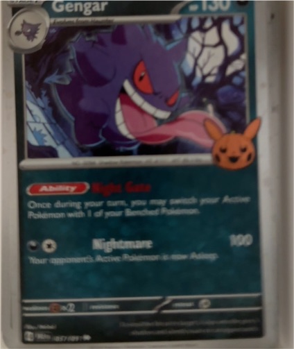 2024 Pokémon TCG Paldean Fates #057 Gengar — front
