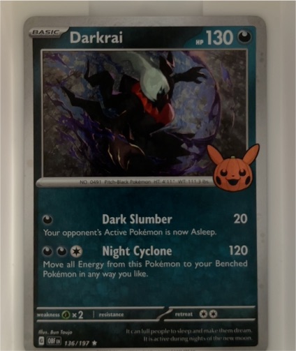 2024 Pokémon Trick or Trade #136 Darkrai — front