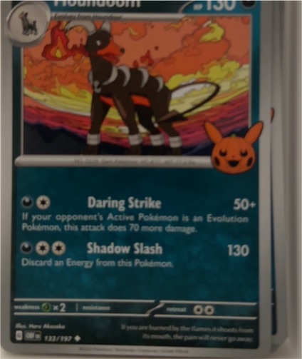 2024 Pokémon Trick or Trade #133 Houndoom — front