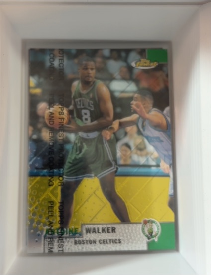 1999-00 Topps Finest #90 Antoine Walker — front