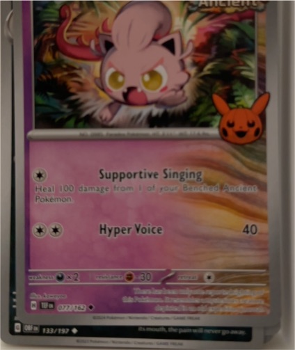 2024 Pokémon #077 Scream Tail — front