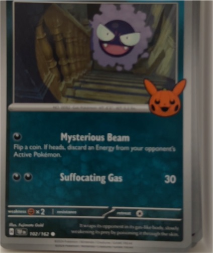 2024 Pokémon Trick or Trade #102 Gastly — front