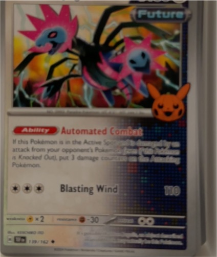 2024 Pokémon Trick or Trade #139 Iron Jugulis — front