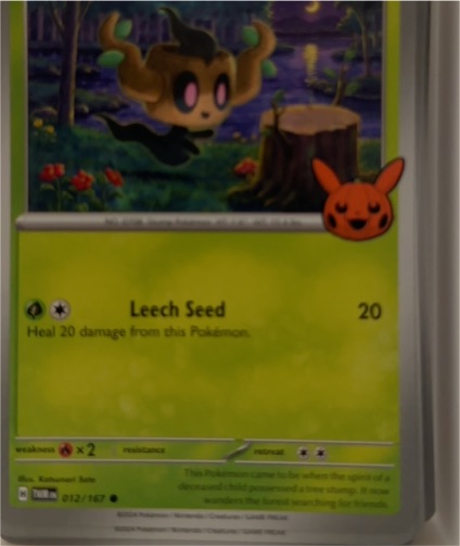 2024 Pokémon Trick or Trade #012 Phantump — front