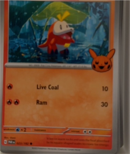 2023 Pokémon Paradox Rift #023 Fuecoco — front