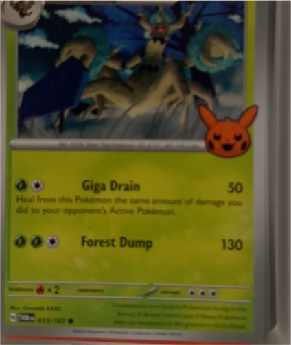 2024 Pokémon #013 Trevenant — front