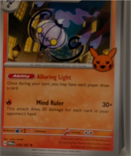 2024 Pokémon Trick or Trade #038 Chandelure — front