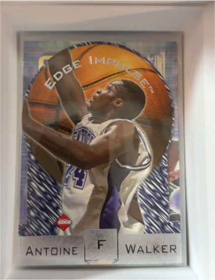 1997 Collector's Edge Edge Impulse #38 Antoine Walker — front