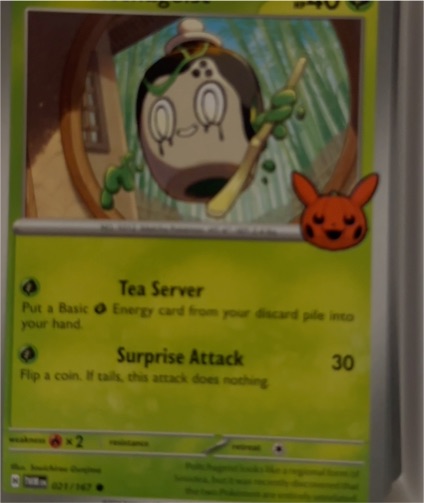 2024 Pokémon Trick or Trade #021 Poltchageist — front