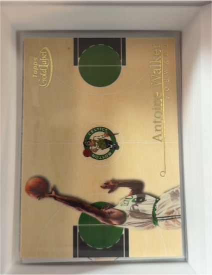 2000-01 Topps Gold Label Home Court Advantage #HCA2 Antoine Walker — front