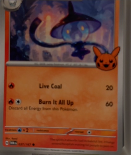 2024 Pokémon Trick or Trade #37 Lampent — front