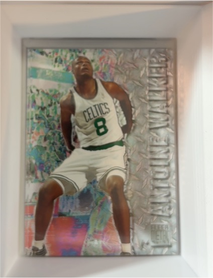 1996-97 Fleer Metal #153 Antoine Walker Rookie — front