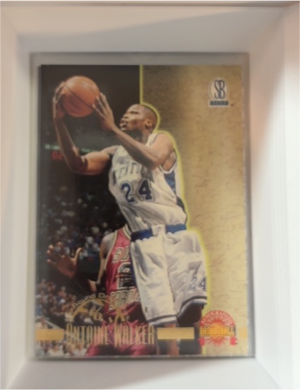 1996-97 Score Board #7 Antoine Walker — front