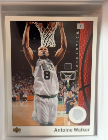 2002-03 UD Authentics #5 Antoine Walker — front