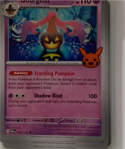 2024 Pokémon #078 Gourgeist — front