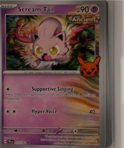 2024 Pokémon #077 Scream Tail — front