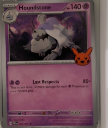 2024 Pokémon TCG Trick or Trade #043 Houndstone — front