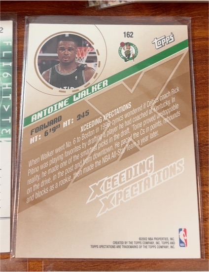 2002-03 Topps #162 Antoine Walker — front
