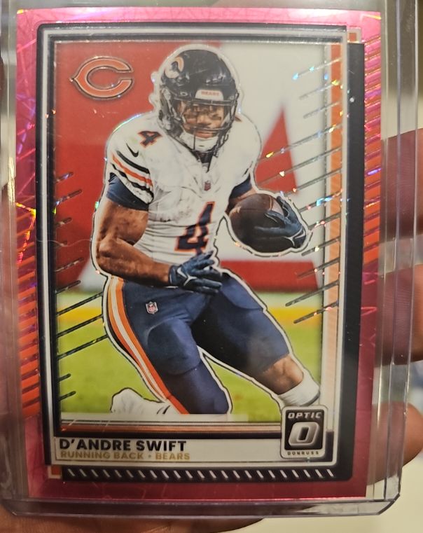 2025 Panini Donruss Optic #154 D'Andre Swift — front