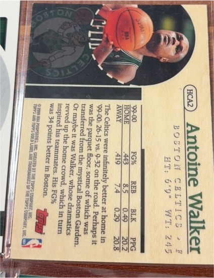 1996-97 Topps Stadium Club Rookies Series 1 #R6 Antoine Walker — front